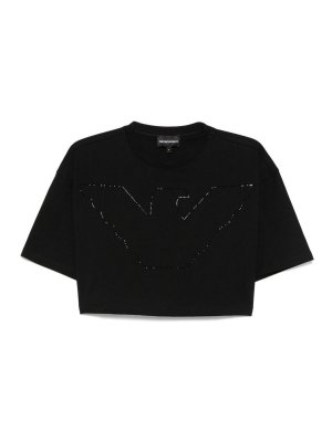 EMPORIO ARMANI: t-shirt - T-shirt in cotone logo