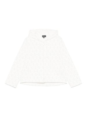 EMPORIO ARMANI: Sweatshirts & Sweaters - Allover Logo Hoodie