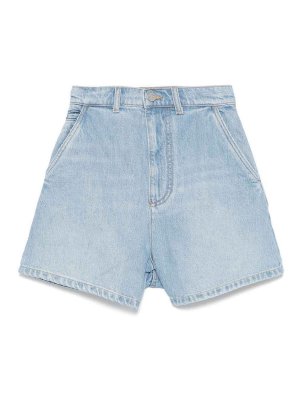 EMPORIO ARMANI: Trousers Shorts - Denim Shorts
