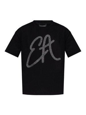 EMPORIO ARMANI: t-shirt - T-shirt in cotone logo