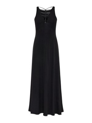 EMPORIO ARMANI: maxi dresses - Sleeveless Long Dress