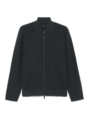 EMPORIO ARMANI: cardigans - Zipped Cardigan