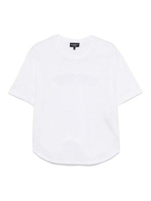 EMPORIO ARMANI: T-shirts - T-Shirt - Weiß