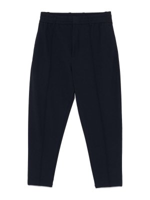 EMPORIO ARMANI: Pantalons casual - Pantalons Décontractés - Bleu