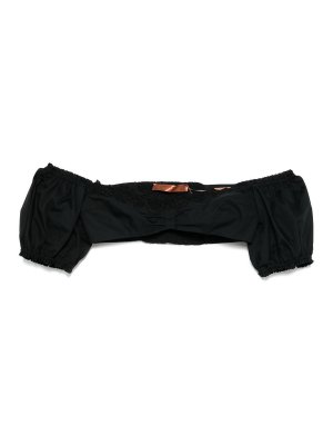 ERMANNO SCERVINO: Tops & Tank tops - Lace Detail Cotton Top