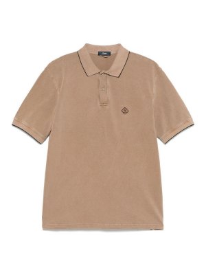 HERNO: Poloshirts - Poloshirt - Camel