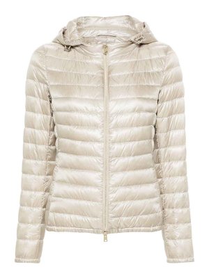 HERNO: Chaquetas y Chaquetones acolchados - Chaqueta Alcochada - Beis