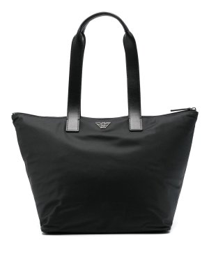 EMPORIO ARMANI: totes bags - Nylon Tote Bag