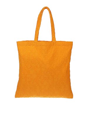 EMPORIO ARMANI: totes bags - Striped Beach Tote