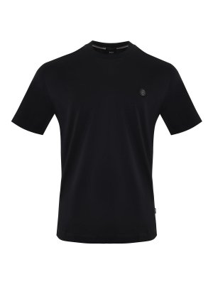 Hugo Boss: T-shirts - T-Shirt - Schwarz