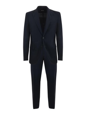 Hugo Boss: Costumes élégants - Costume De Cérémonie - Bleu