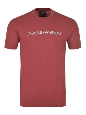 EMPORIO ARMANI: T-shirts - T-Shirt - Rot