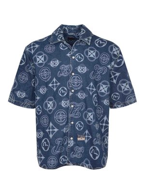 EVISU: shirts - Shirt Made Of Denim