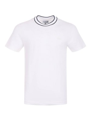 LACOSTE: T-shirts - T-Shirt - Crème
