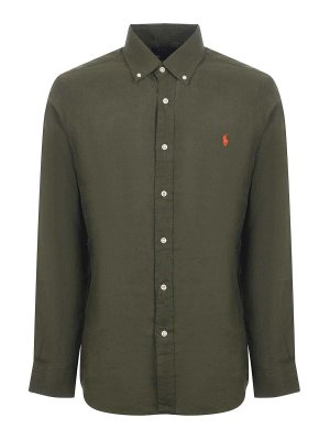 POLO RALPH LAUREN: shirts - Linen Shirt