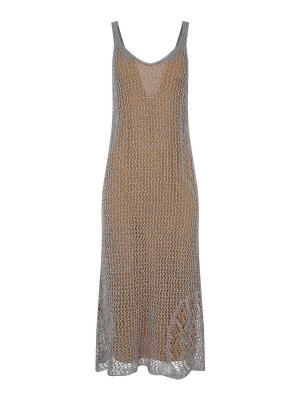 Pinko: knee length dresses - Dress Made Of  Cotton Blend