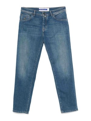 JACOB COHEN: Casual Hosen - Casual Hose - Jeansblau