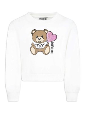 Moschino Kids: Sweatshirts und Pullover - Sweatshirt - Hellgrau