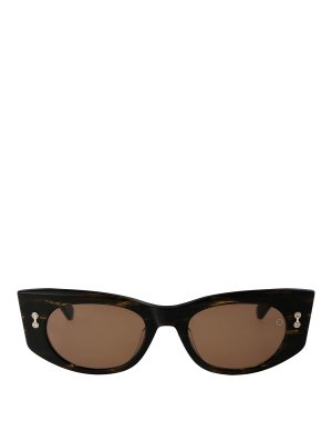 Alexander Mcqueen Sunglasses - Brown - Women | AM0471S004