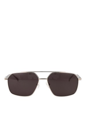 ALEXANDER MCQUEEN: Sonnenbrillen - Sonnenbrille - Silber