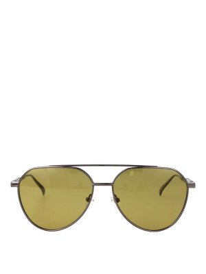 ALEXANDER MCQUEEN: Sonnenbrillen - Sonnenbrille - Silber