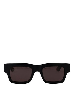 ALEXANDER MCQUEEN: Lunettes de soleil - Lunettes De Soleil - Noir