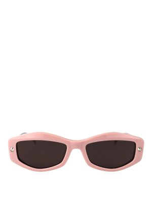 ALEXANDER MCQUEEN: Sonnenbrillen - Sonnenbrille - Nude