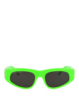 BALENCIAGA: Sonnenbrillen - Sonnenbrille - Grün