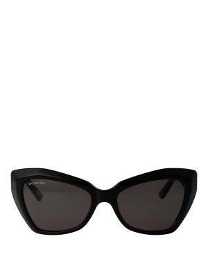 BALENCIAGA: サングラス - サングラス - 黒