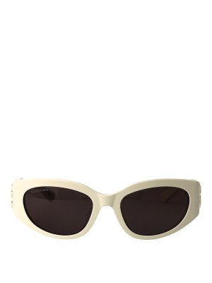BALENCIAGA: Gafas de sol - Gafas De Sol - Blanco