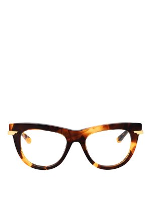 BOTTEGA VENETA: サングラス - サングラス - ブラウン