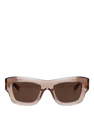 BOTTEGA VENETA: サングラス - サングラス - ブラウン