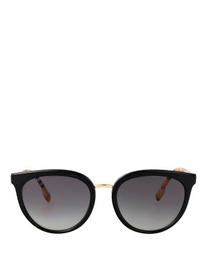 BURBERRY: サングラス - サングラス - 黒