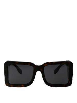 BURBERRY: Lunettes de soleil - Lunettes De Soleil - Marron