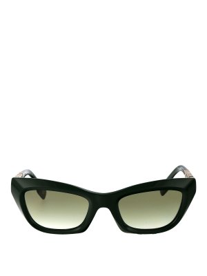 BURBERRY: Sonnenbrillen - Sonnenbrille - Grün