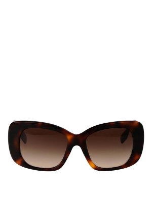 BURBERRY: Lunettes de soleil - Lunettes De Soleil - Marron