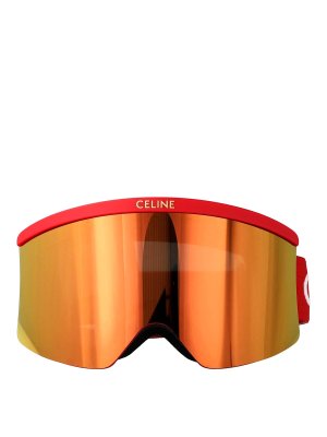 CELINE: サングラス - サングラス - 赤