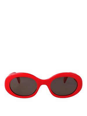 CELINE: サングラス - サングラス - 赤