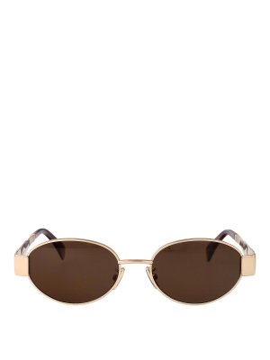 CELINE: Sonnenbrillen - Sonnenbrille - Gold