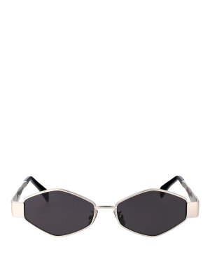 CELINE: sunglasses - Metal Triomphe Sunglasses