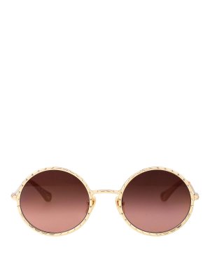 CHLOE': Gafas de sol - Gafas De Sol - Dorado