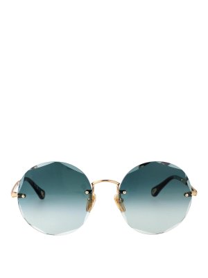 CHLOE': Gafas de sol - Gafas De Sol - Dorado