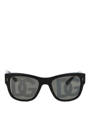 DOLCE & GABBANA: Lunettes de soleil - Lunettes De Soleil - Noir
