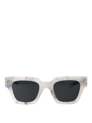 DOLCE & GABBANA: Lunettes de soleil - Lunettes De Soleil - Gris