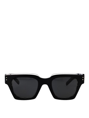 DOLCE & GABBANA: Lunettes de soleil - Lunettes De Soleil - Noir