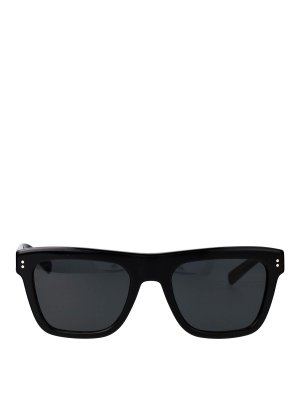 DOLCE & GABBANA: Lunettes de soleil - Lunettes De Soleil - Noir