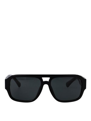 DOLCE & GABBANA: Lunettes de soleil - Lunettes De Soleil - Noir