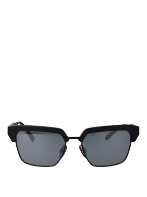 DOLCE & GABBANA: Lunettes de soleil - Lunettes De Soleil - Noir
