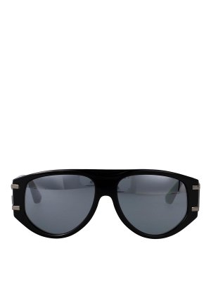 DOLCE & GABBANA: Lunettes de soleil - Lunettes De Soleil - Noir