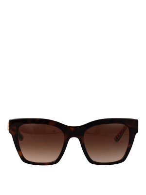 DOLCE & GABBANA: Sonnenbrillen - Sonnenbrille - Braun